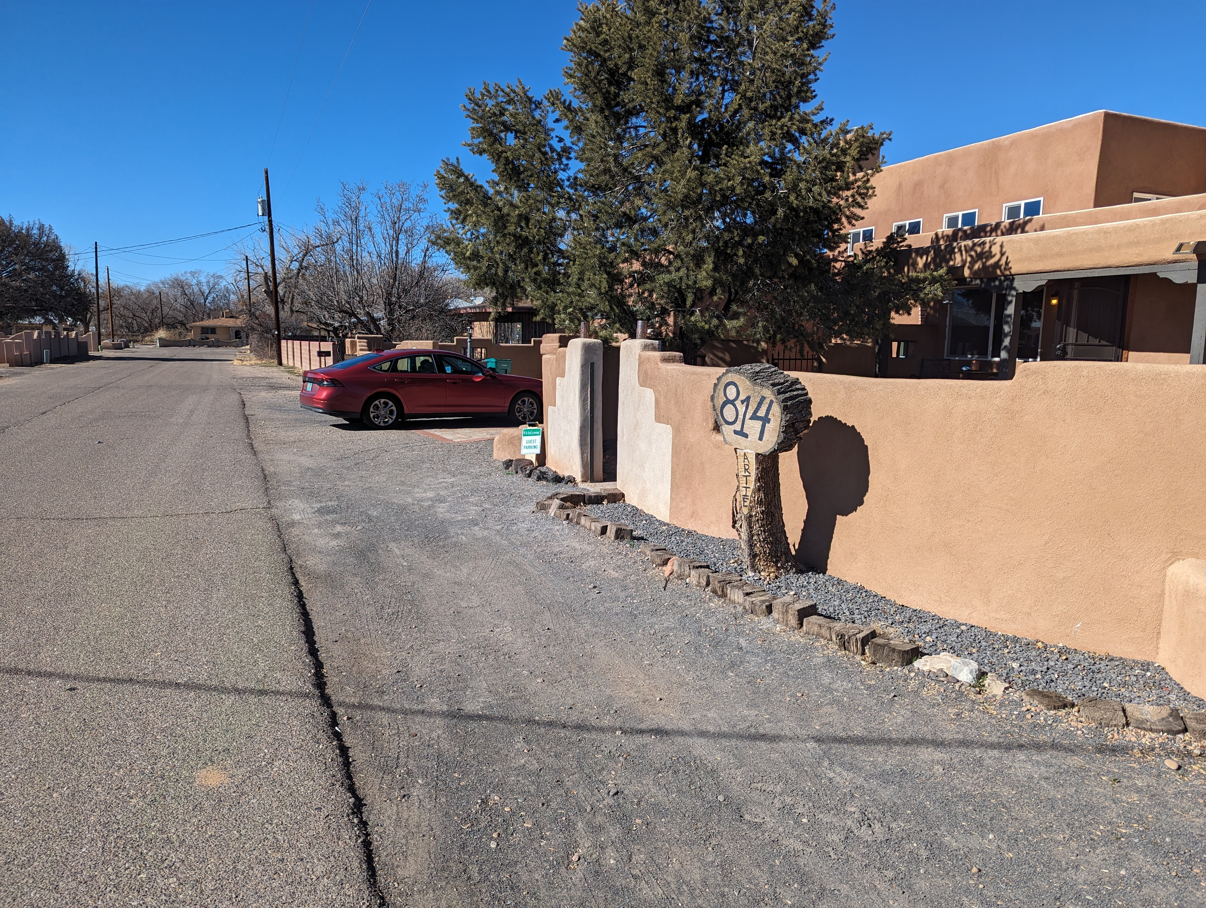 Image of parking area